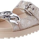 Guess Fatema kadın spor ayakkabısı, Bej, gümüş., 40 EU