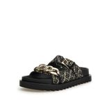 Guess Fatema kadın spor ayakkabısı, Siyah Platin, 37 EU