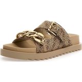 GUESS Fatema2 kadın spor ayakkabısı, Bej kahverengi., 38 EU