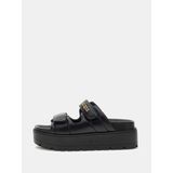 Guess Faxon Kadın Siyah Sandalet FLJFAXELE03-BLACK