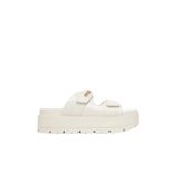 Guess Faxon Logolu Kalın Tabanlı Sandalet FLJFAXELE03 Bayan SANDALET FLJFAX ELE03 CREAM