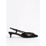 Guess FLPJESLEA05BLACK Deri Siyah Kadın Topuklu Ayakkabı