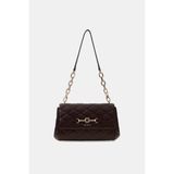 Guess Frances Kapitone Omuz Çantası HWQG2241190 - Kahve