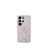 Guess Galaxy S25 Ultra 4G Desenli Pembe Telefon Kılıfı