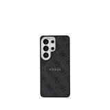 Guess Galaxy S26 Ultra 4g Siyah Yazı Logolu Magsafe Uyumlu Pu Deri Telefon Kılıfı