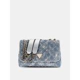 Guess Giully Iı 2 Bölmeli Dönüştürülebilir Kadın Mavi Çapraz Çanta Hwdg9673200-Mtd