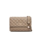 Guess Giully II 2 Comp Cnv Kadın Omuz Çantası, Kahverengi, Standart Beden