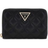 Guess Giully II Slg Siyah Kadın Cüzdan Suni Deri Kartlık Bölmeli Fermuarlı Model SWQG9673140