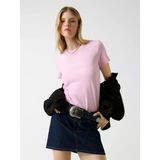 Guess Gj Kısa Kollu Bisiklet Yaka Normal Kesim Yıldız Nakışlı Kadın Pembe T-Shirt W6rı18j1314-G65f
