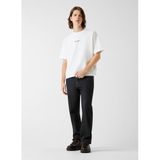 Guess GJ Kısa Kollu Kutulu Kesim Ottoman T-Shirt, L, P69789S5020, Beyaz, Erkek