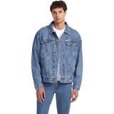 Guess Gj Mens Oversıze Trucker Erkek Ceket - M4YN38D5DO2 - Mavi