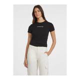 Guess Gj Ss Cn Slim Kadın Siyah Slim Fit T-Shirt W4YI01J1314-JBLK