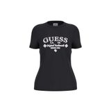 Guess Gloria Aktif Regular Fit T-Shirt, S, V5YI03I3Z14, Siyah, Kadın