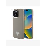 Guess Grained Triangle iPhone 14 Pro Max Magsafe uyumlu Kılıf