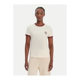 Guess Greta Kadın Aktif Slim Fit T-Shirt V6GI05K2966, Beyaz, S