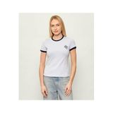 Guess Greta SS CN T-Shirt, Kadın, Beyaz, S Beden
