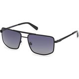 Guess Gu GU00208/S 02D 57-18-145 Unisex Güneş Gözlüğü - Siyah
