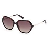 Guess GU00134 52F 55 Kahverengi Kadın Güneş Gözlüğü