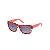 Guess GU00203-H 54B kırmızı havana 56/18/140 KADIN Güneş Gözlüğü