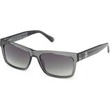 Guess GU00221S 20B 57 Unisex Güneş Gözlüğü - Gri