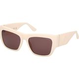 Guess GU00252 25Y 54 Kadın Güneş Gözlüğü - Krem