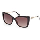 Guess GU00266 52F 56 Kadın Güneş Gözlüğü - Kahverengi