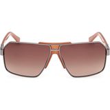 Guess GU00305 08F Erkek Güneş Gözlüğü - Gun Metal