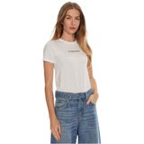 Guess GUESS Jeans Kadın Gj Ss Cn İnce Logo Baskılı Tişört GJ SS CN İnce Logo Baskılı Tişört
