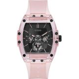 Guess GUGW0032G1 Pembe Siyah Erkek Kol Saati