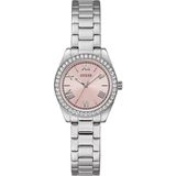 Guess GUGW0841L4 Pembe Kadran Taşlı Çelik Kadın Kol Saati - 30