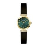 Guess Gugw0912l4 Siyah Silikon Kordon Yeşil Kadran Kadın Kol Saati