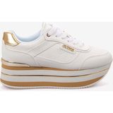 Guess Hansin Kadın Sneaker Ayakkabı FLJHN4ELE12 - Beyaz