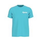 Guess Hawaiian Erkek Regular Fit T-Shirt F6GI05K8HM4, Mavi, XXL
