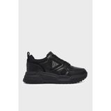 Guess Helado Logolu Sneaker Ayakkabı FMFHELELL12 Erkek Ayakkabı Fmfhel ELL12 Black - Siyah