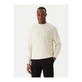 Guess Honeycomb Sweatshirt, L, M6RP07KD231-G1H6, Krem, erkek