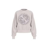 Guess Hotfix Sweatshirt, L, W5YQ07KB681, Bej, kadın