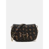Guess HWGP9898200 ESL Carrie Logo Kahverengi Kadın Omuz Çantası