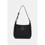 Guess HWQG8424010-BLA Siyah Mıknatıslı Kadın Omuz Çantası