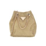 Guess HWRP9350750-GOL Altın Kadın 15x15x10 cm Çapraz Çanta