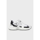 Guess Ibitha Logolu Metalik Detaylı Kalın Taban Sneaker Ayakkabı FLTIBIELE12 Bayan Ayakkabı Fltıbı ELE12 Whblk - Beyaz - Siyah