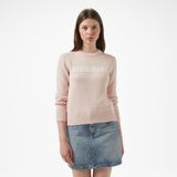 Guess Intarsia Kadın Pembe Kazak - A61U-Pembe - XS