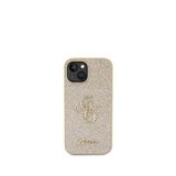 Guess Iphone 15 Uyumlu Glitter 4g Altın Logolu Silikon Kılıf