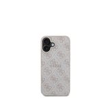 Guess iPhone 16 Magsafe Logolu Uyumlu Pembe Telefon Kılıfı