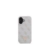Guess iPhone 16 Plus Strass 4G Desenli Pembe Uyumlu Telefon Kılıfı