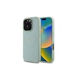 Guess İphone 16 Pro Max Uyumlu Kılıf Lisanslı Magsafe Şarj Özellikli Yazı Logolu Grained Yeşil