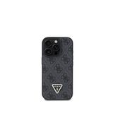 Guess iPhone 16 Pro Strass 4G Desenli Siyah Uyumlu Telefon Kılıfı