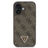 Guess iPhone 16 Uyumlu 4G Desenli Strass Kılıf