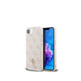 Guess iPhone 16E Small 4G Classic Pembe Magsafe Uyumlu Telefon Kılıfı