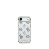 Guess iPhone 17 Air Simli Aynalı Metal Kamera Çerçeveli Magsafe Uyumlu Gümüş Gri Telefon Kılıfı