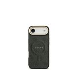 Guess iPhone 17 Air Siyah Magsafe Uyumlu Gold Logolu Telefon Kılıfı